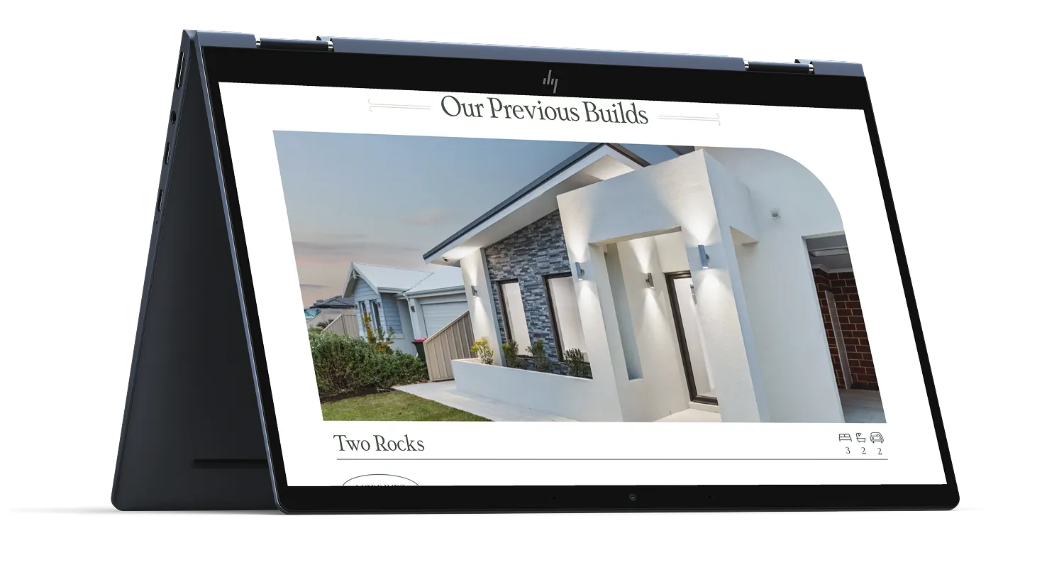 Leigh Homes website