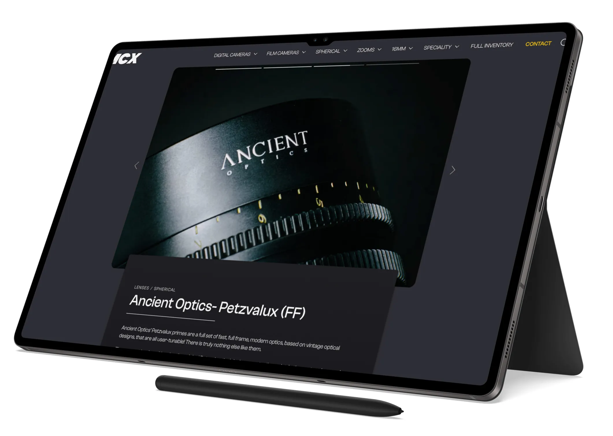 MCX Films website